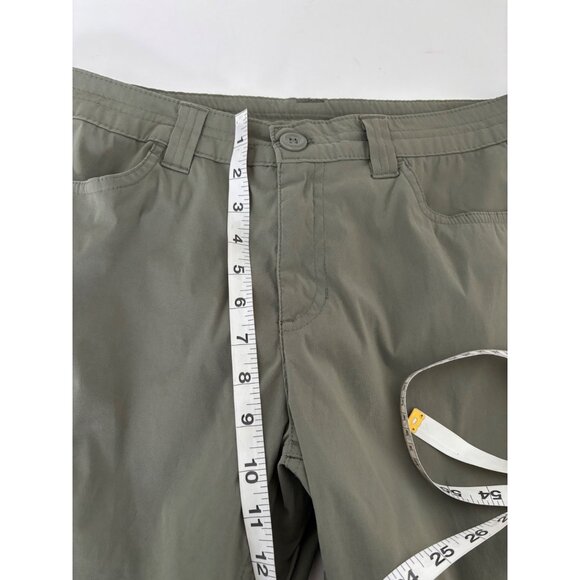 Eddie Bauer Pants 6 Cropped Hiking Pocket Gorp Core Outdoor Trail Cottage Core - Picture 5 of 14